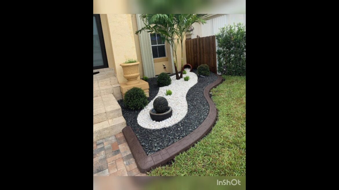 Modern home garden landscaping ideas#shorts #trending #viral