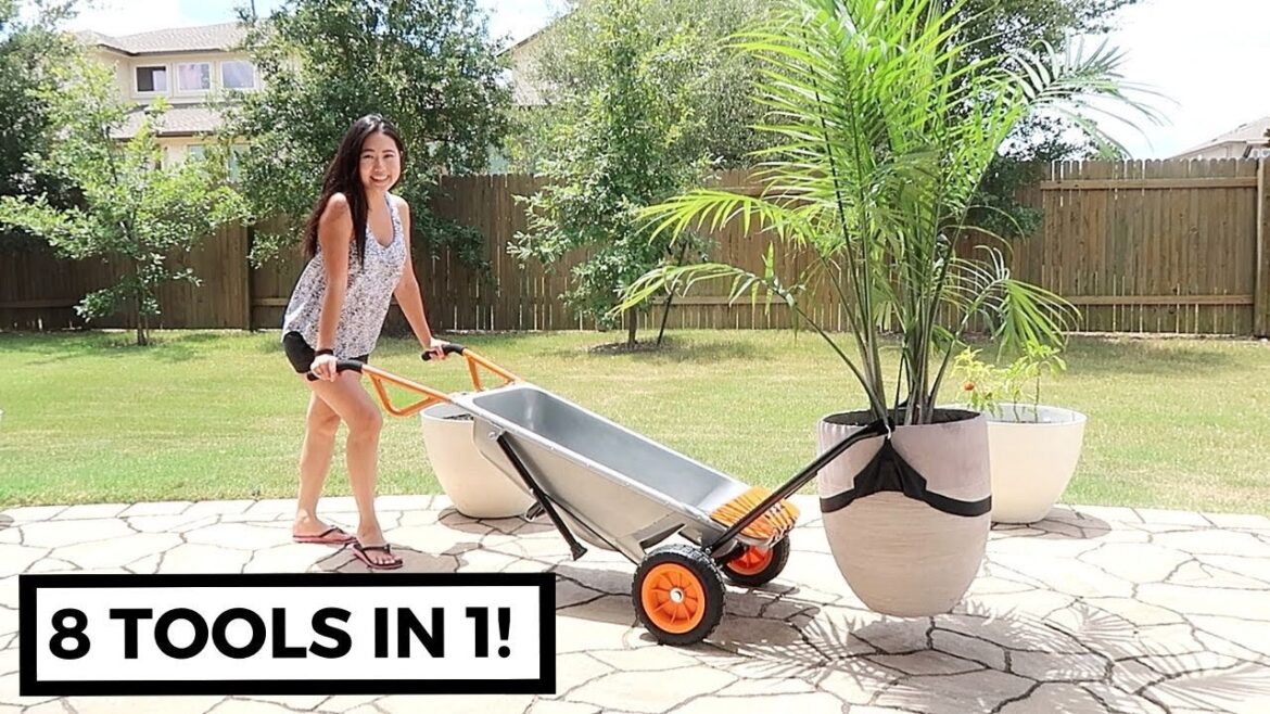 The Versatile Gardening Tool I Never Knew I Needed! | Worx Aerocart Wheelbarrow & Dolly Review