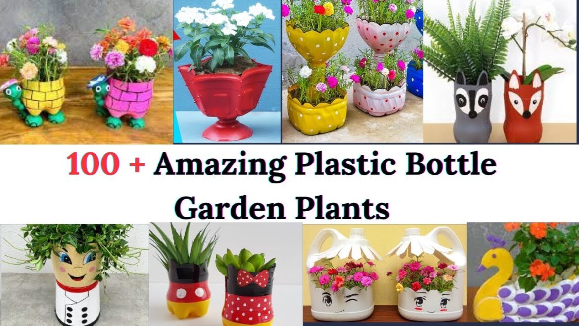 Most Amazing Way to Reuse Plastic bottles/100 Ideas Planters/Recycle bottles/hanging plant pots
