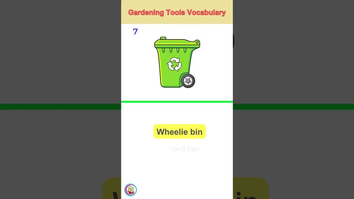 Gardening Tools Vocabulary #vocabulary #english #garden