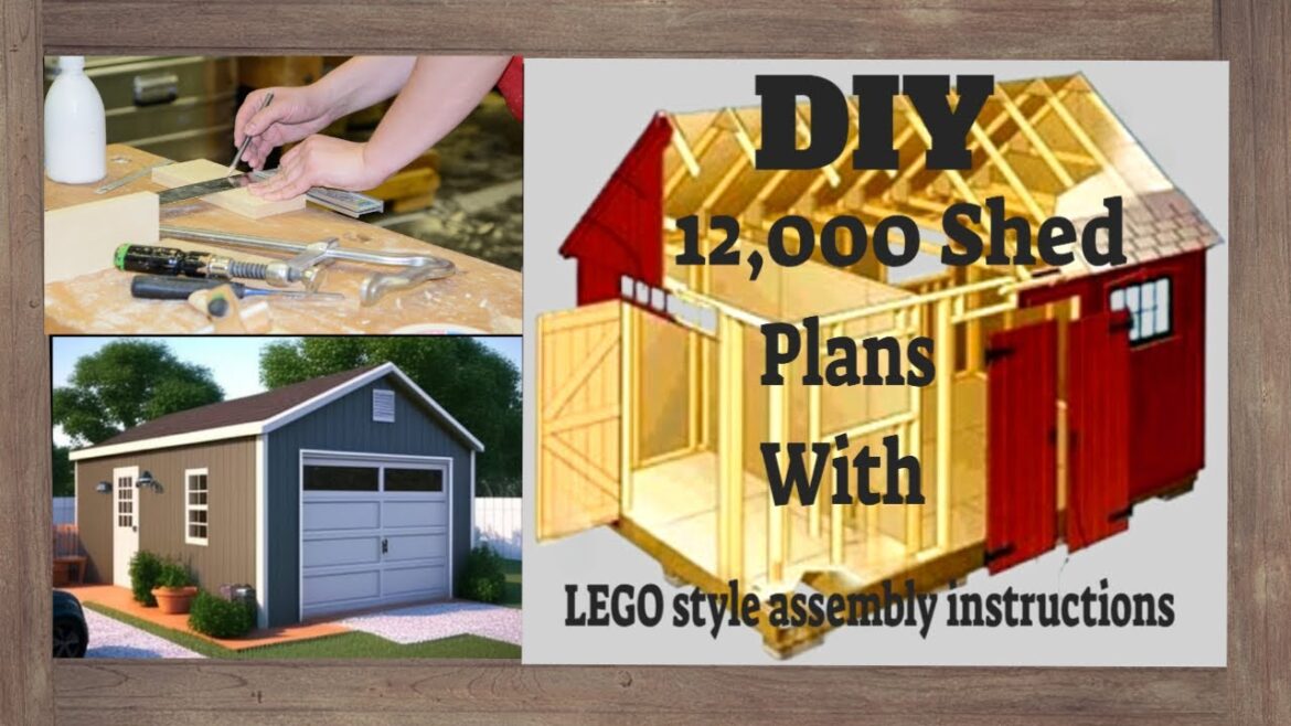Unveiling 12,000 LEGO-Style Shed Plans: The Ultimate Guide