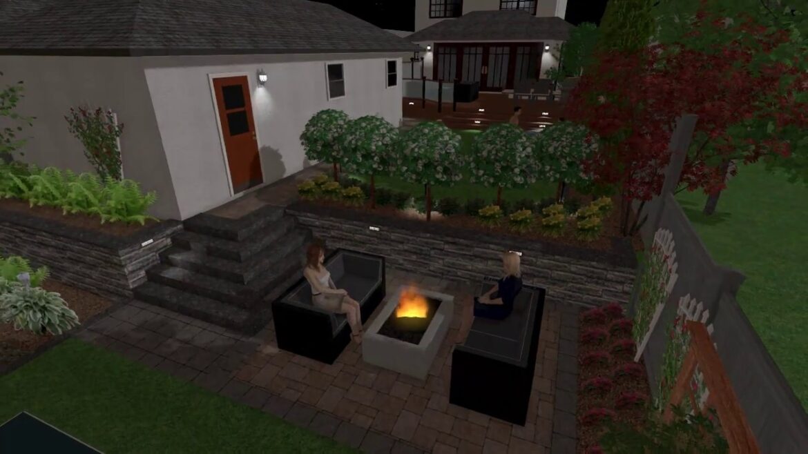 KT Landscape Design - Toronto - Backyard - Fire place - Spa