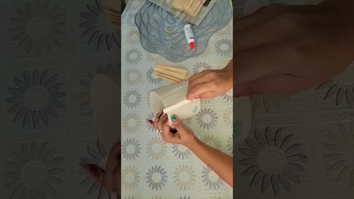 old container diy #diy #diygardening #garden #shorts