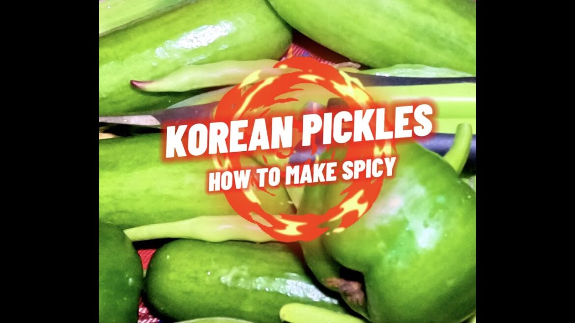 How To Make Spicy Korean Pickles