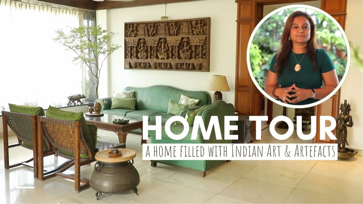 Inside Mumbai’s South Indian Style Home with Indian Art & Artefacts and a Terrace Garden Inside Mumbai's South Indian Style Home with Indian Art & Artefacts and a Terrace Garden