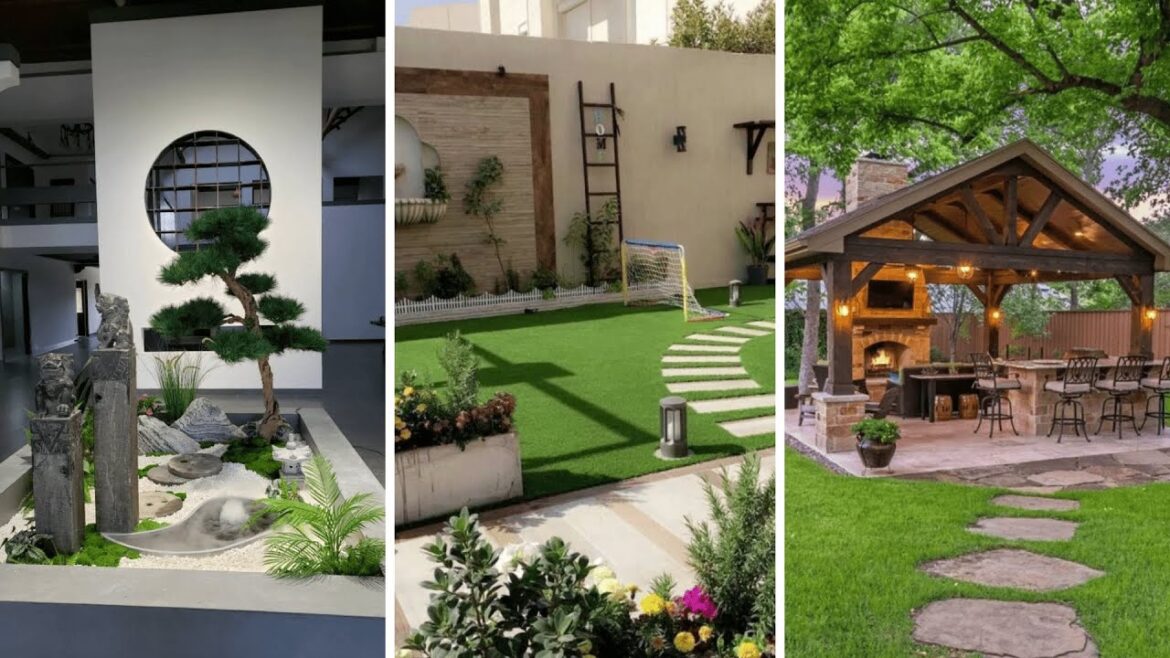 Japanese Patio Ideas | Backyard Patio Design Ideas 2023 | Garden Landscaping ideas Part IV