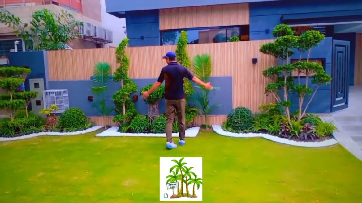 Most Beautiful Modern #landscape Creative Garden Design and Unique Stone Designing 0300 45 92 737