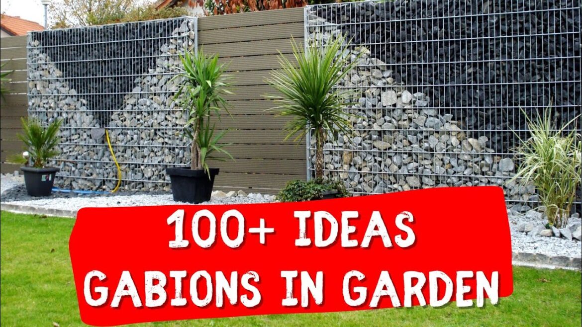 100+ GABIONS DESIGN ⭐️ Creative IDEAS for garden