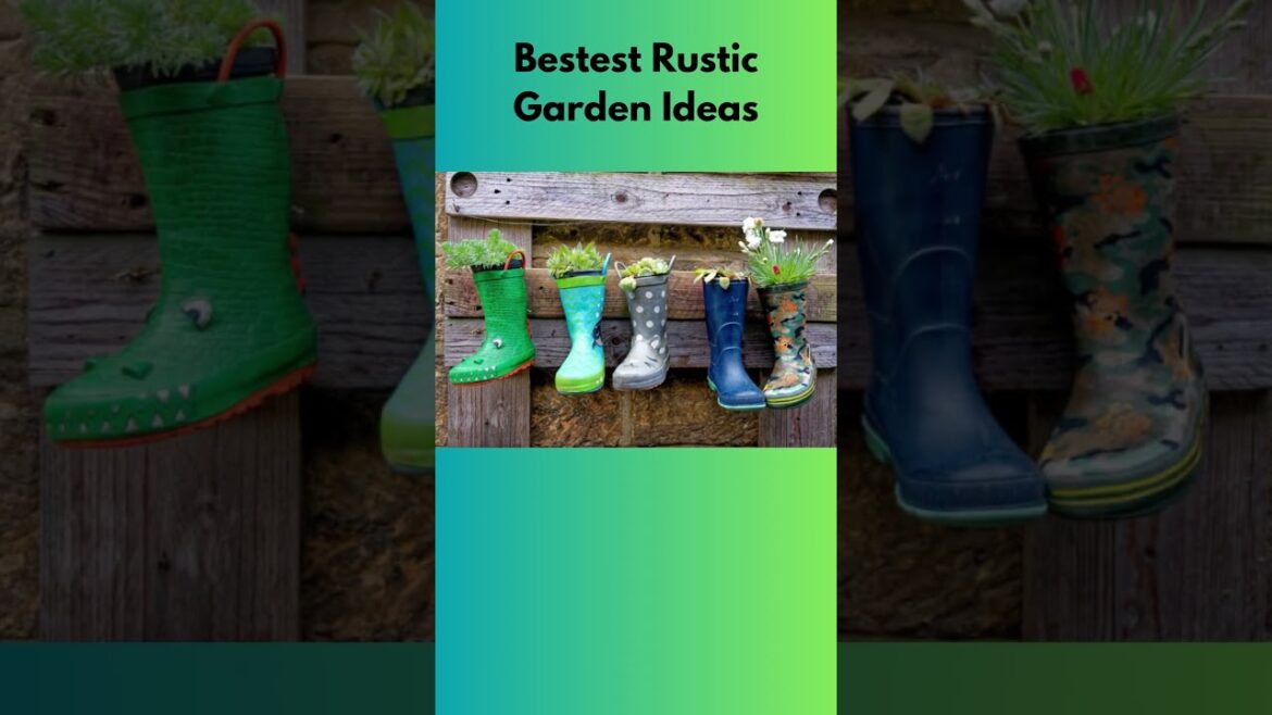 Amazing Rustic Garden Trendsππππ#viral#gardening #shorts Amazing Rustic Garden Trendsππππ#viral#gardening #shorts