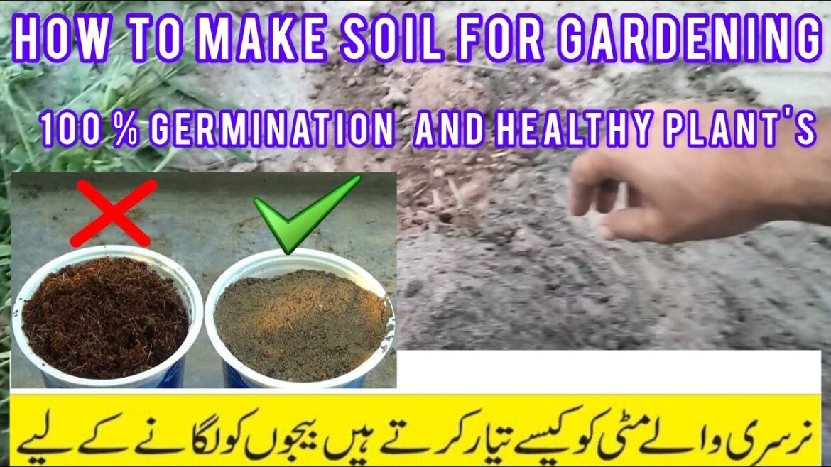 How to prepare soil for gardening | home gardening tips | gardening | homeplants | kitchen gardening