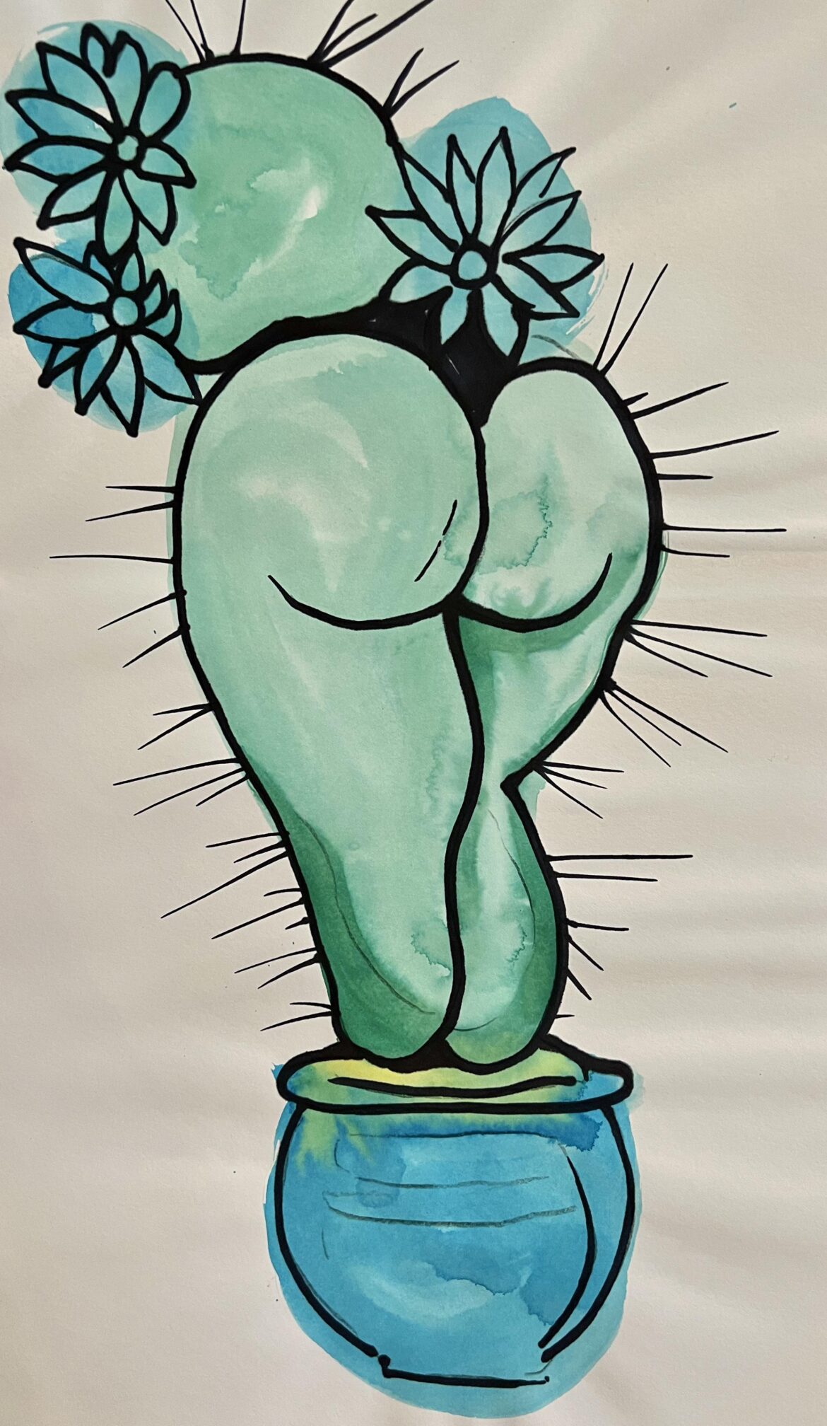 My husband got me this fabulous original art piece for my birthday! 💕