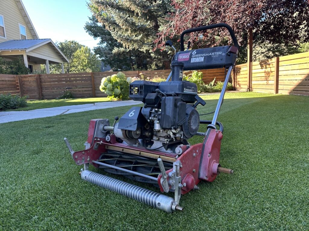 Leveled up my turf grass game this week