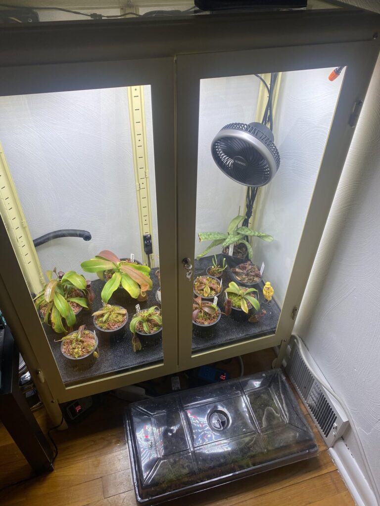 Nearing completion of my (mostly) Autonomous Nepenthes Greenhouse Cabinet