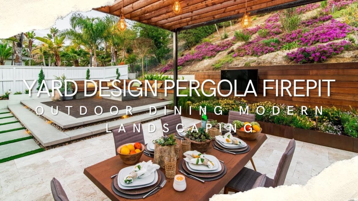 This Backyard Landscape Design Has Multiple Areas To Spend Time In This Backyard Landscape Design Has Multiple Areas To Spend Time In