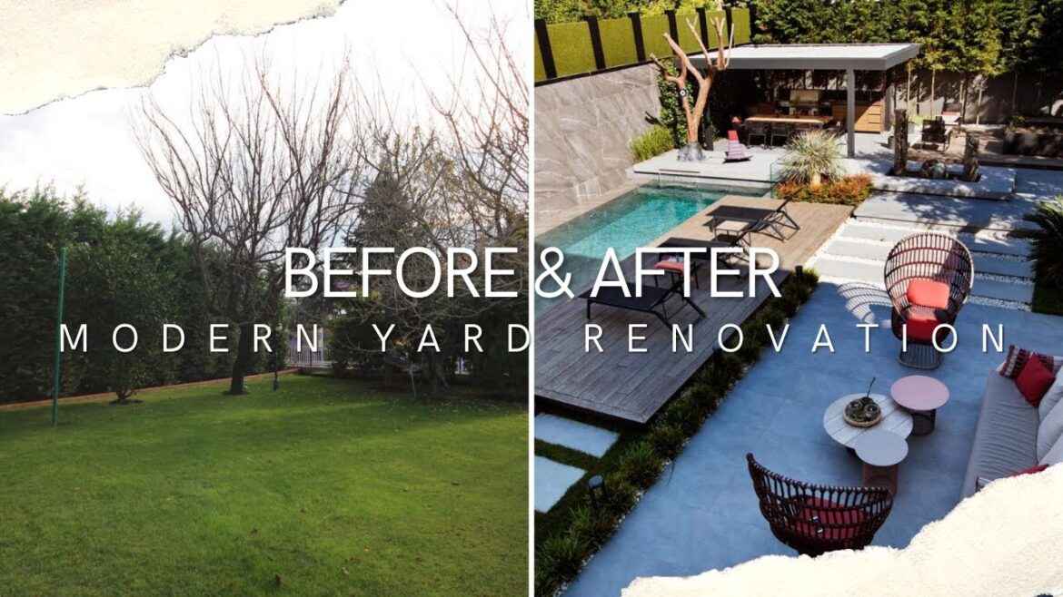 Before & After – An Extensive Yard Renovation For This House In Turkey Before & After – An Extensive Yard Renovation For This House In Turkey
