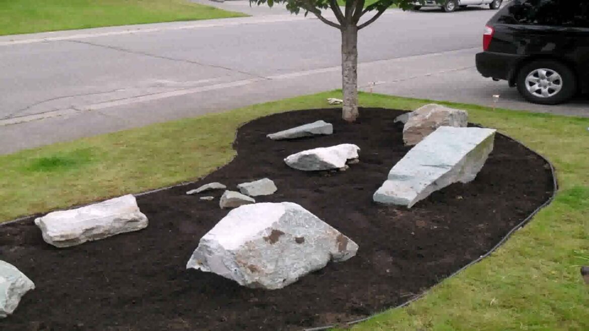 Diy Rock Garden Front Yard
