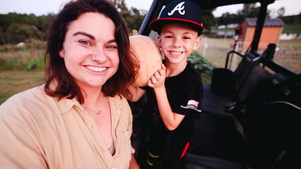 Did I poison my chickens? (The mushroom garden & the pumpkin haul) | VLOG