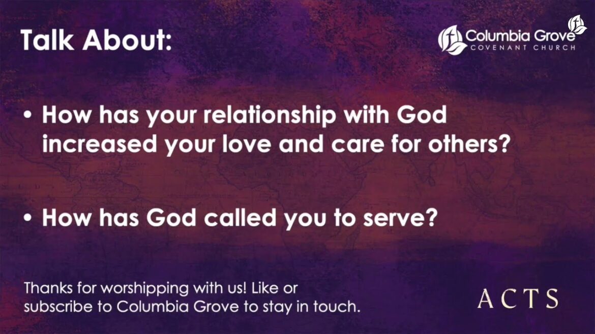 October 1 - Serve Sunday