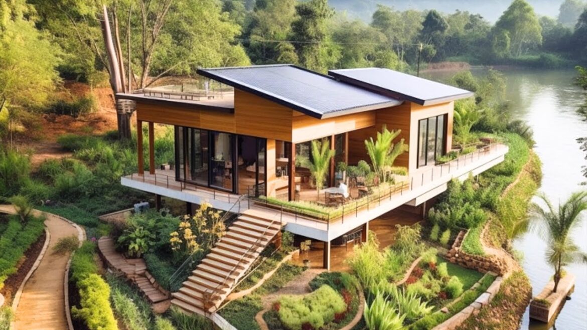 24 Best Off Grid Amazing Forest Garden House Design and Home Ideas | Filipino