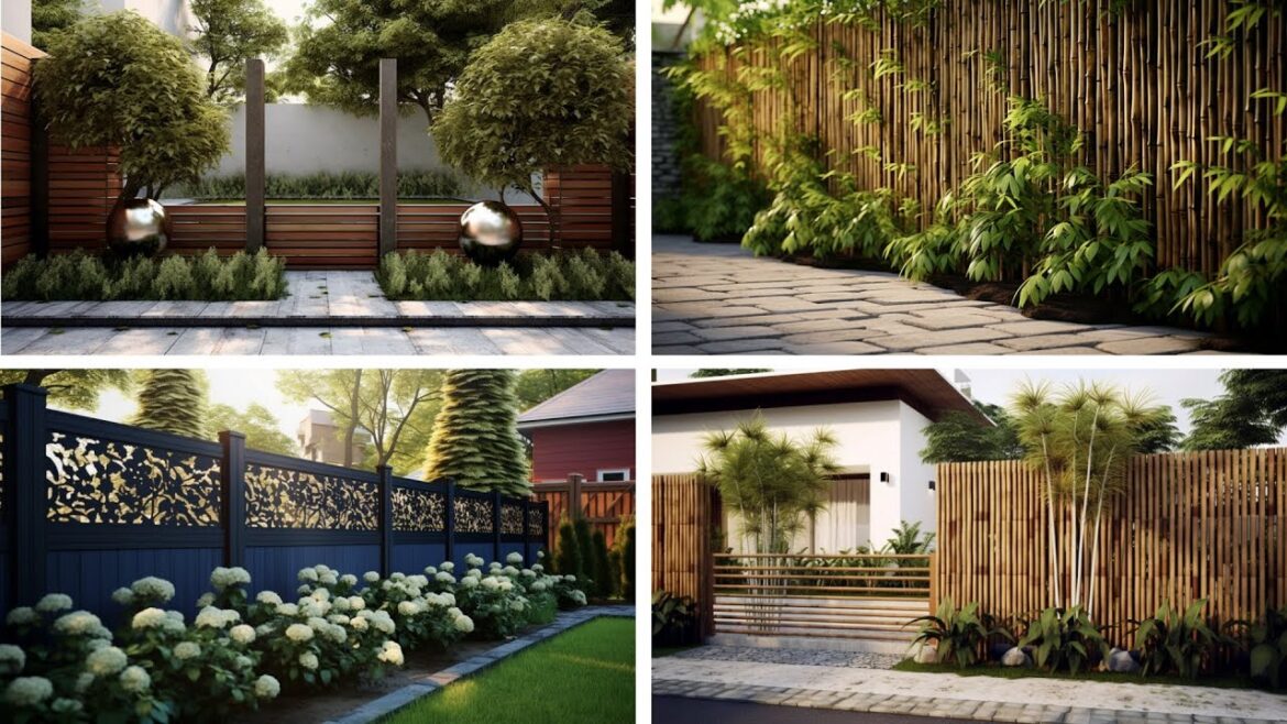 The latest collection of Instagrammable Home Garden Fences Design Ideas The latest collection of Instagrammable Home Garden Fences Design Ideas