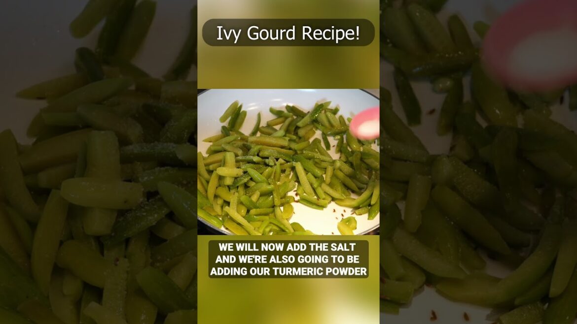 Ivy Gourd (Tindora): Quick & Tasty Recipe Revealed! | #Shorts #vegetablegarden #garden