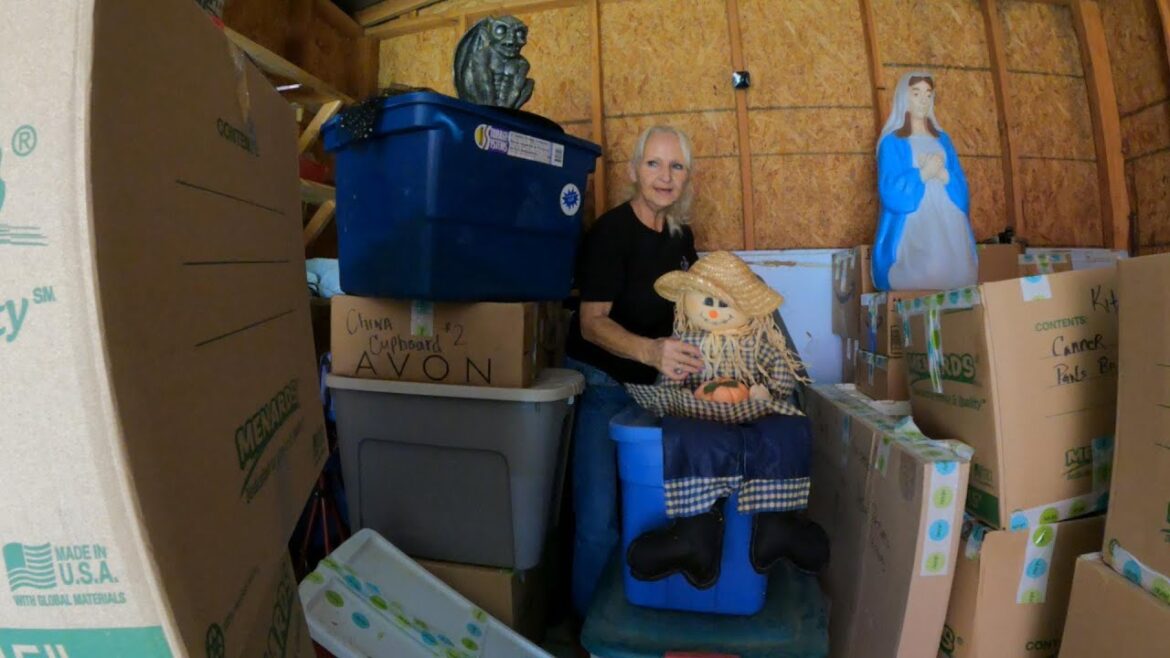 PACKING UP GARDENING SUPPLIES, SETTING OUT DECOR FOR UPCOMING HOLIDAYS PACKING UP GARDENING SUPPLIES, SETTING OUT DECOR FOR UPCOMING HOLIDAYS