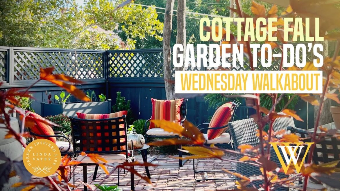 Cottage Fall Garden To-Do's