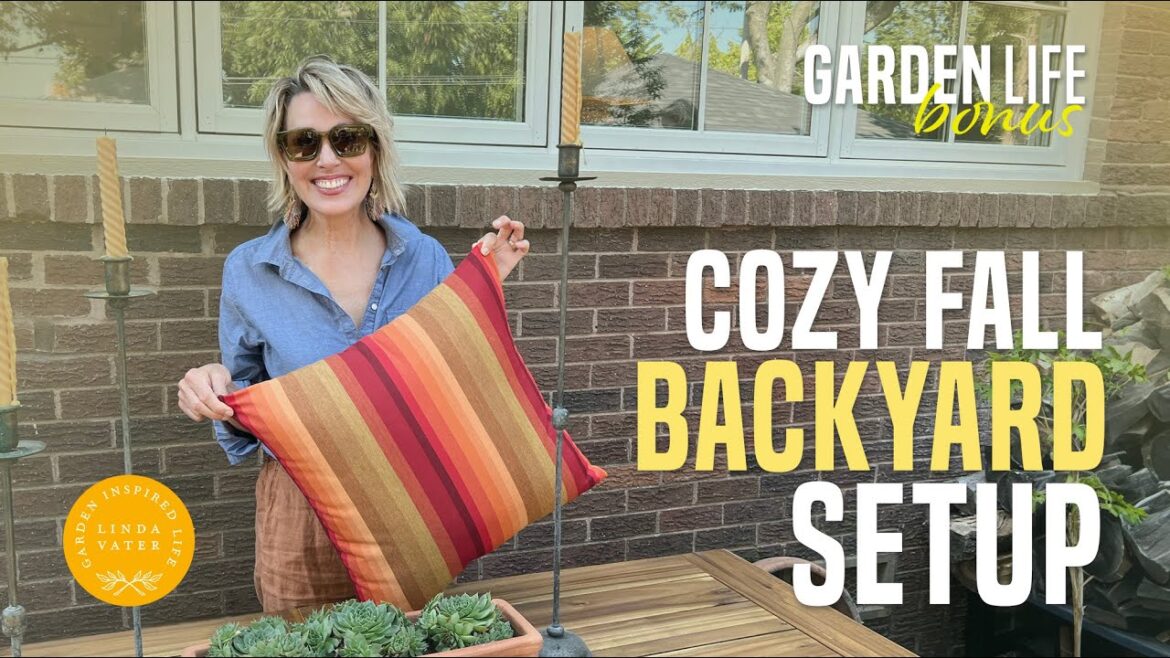 Cozy Cottage Fall Back Yard Setup Cozy Cottage Fall Back Yard Setup