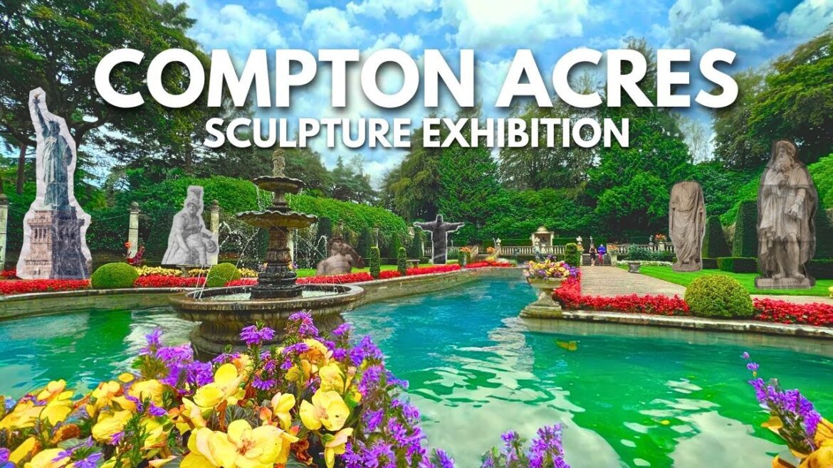 Compton Acres – Poole – Dorset – 4K walk with Captions Compton Acres - Poole - Dorset - 4K walk with Captions