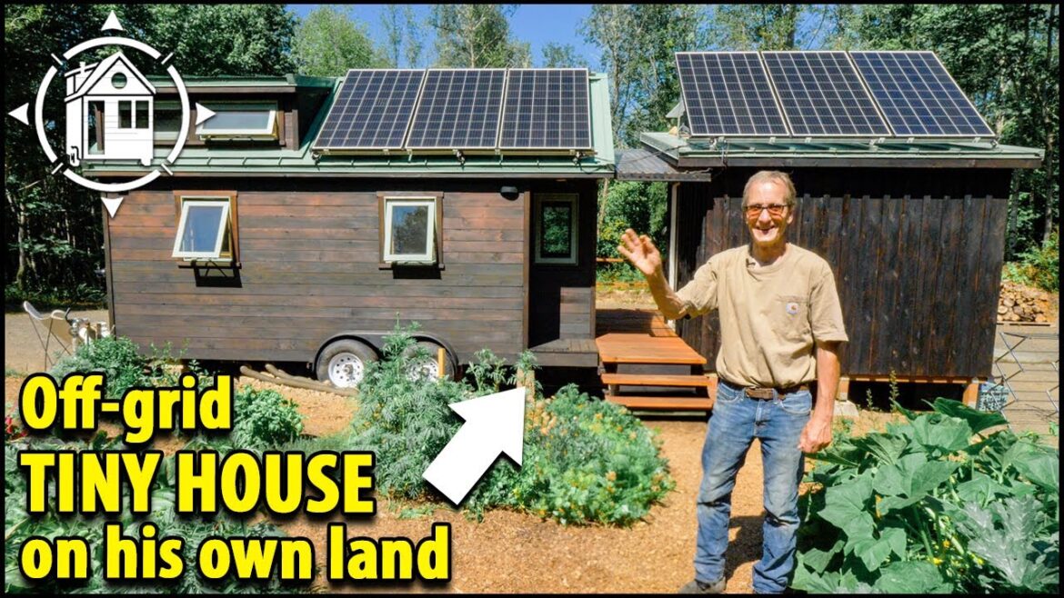 Retiring in a self-built Tiny House on his own private land Retiring in a self-built Tiny House on his own private land