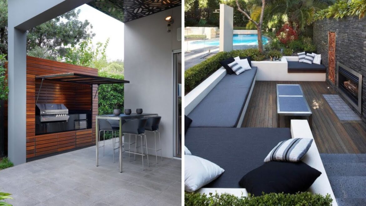 100 Home Garden Landscaping Ideas | Modern Patio Designs 2023 | BBQ area ideas 100 Home Garden Landscaping Ideas | Modern Patio Designs 2023 | BBQ area ideas