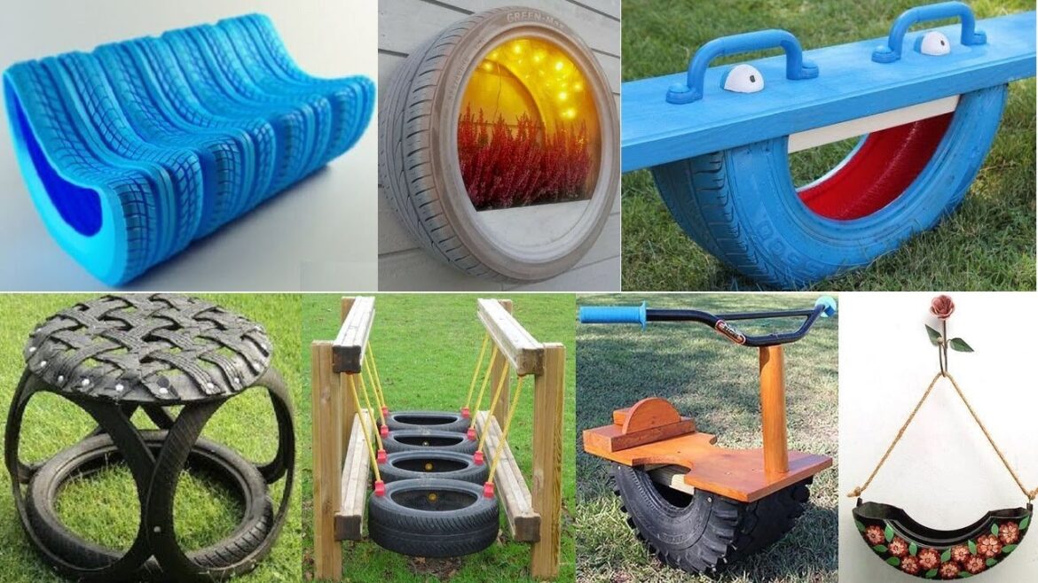 Recycled tire furniture and decorative ideas for home decor and garden decor /tire home decor ideas Recycled tire furniture and decorative ideas for home decor and garden decor /tire home decor ideas