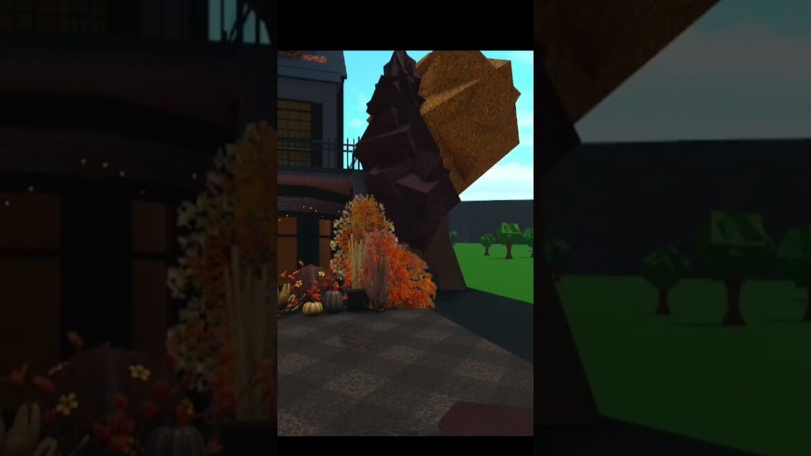 HOW to LANDSCAPE like a PRO for fall/autumn🍂 #bloxburg #roblox HOW to LANDSCAPE like a PRO for fall/autumn🍂 #bloxburg #roblox