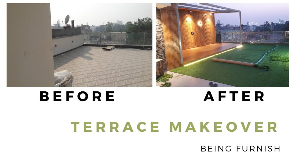 Terrace Garden Design | Delhi | Tilak Nagar | Rooftop Terrace Garden Transformation | Terrace Design