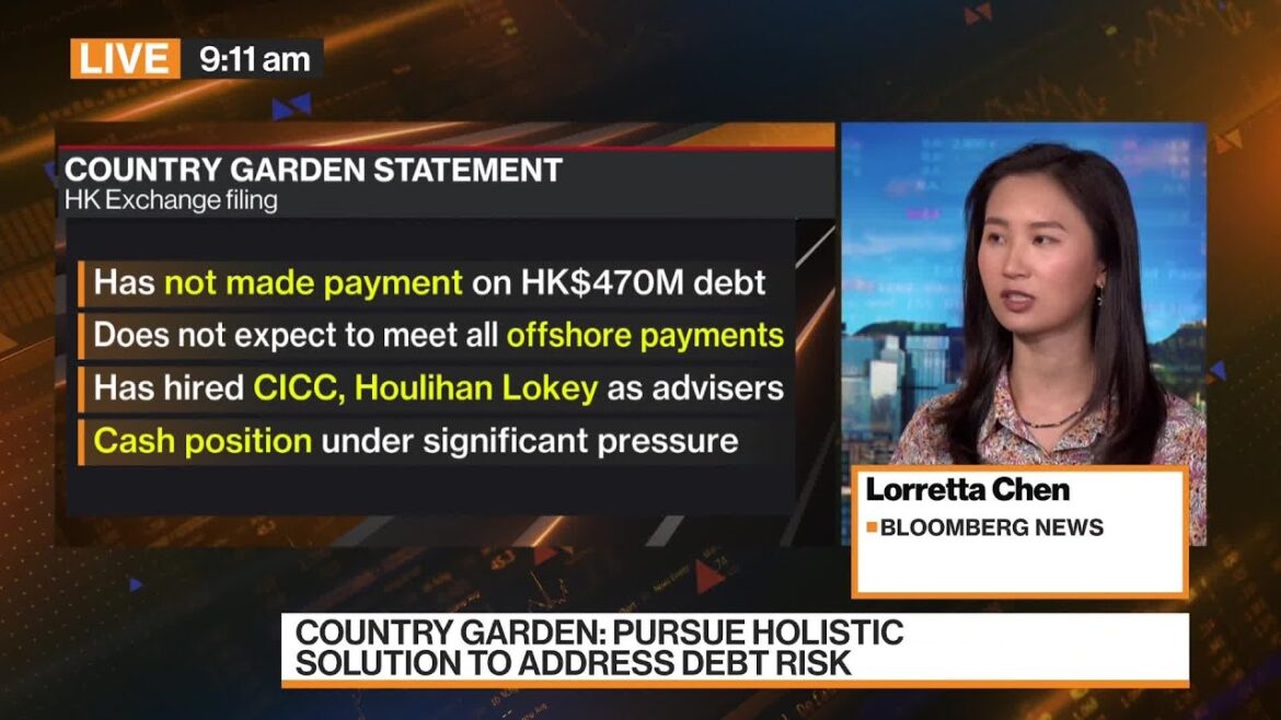 Chinese Developer Country Garden Signals Default, Hires Advisers Chinese Developer Country Garden Signals Default, Hires Advisers