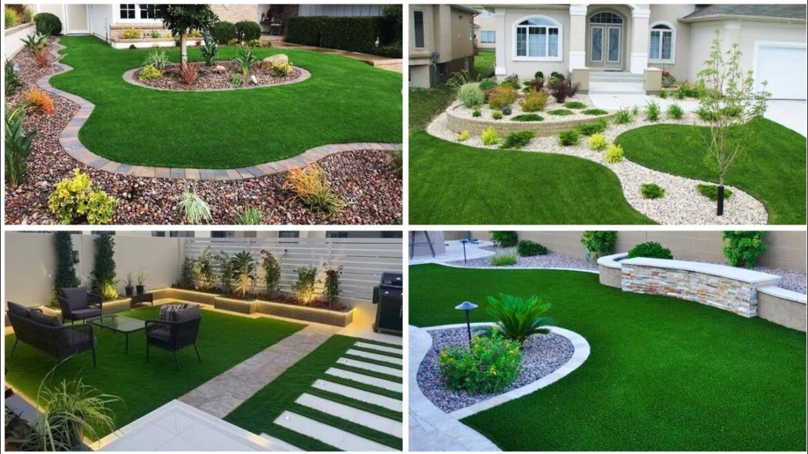 Must Watch ! Modern Front Yard Garden Landscape Design Ideas #landscape #garden  #backyard