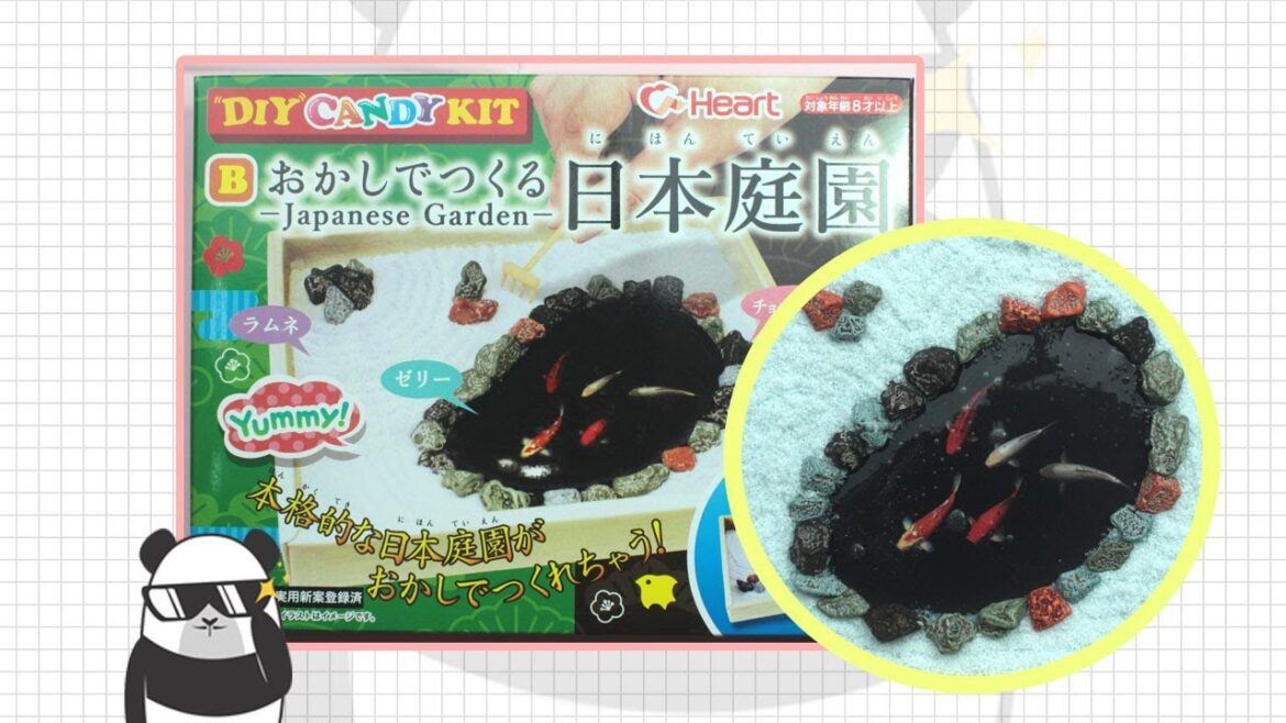 DIY Candy Kit : Japanese Garden Koi Pond Popin Cookin