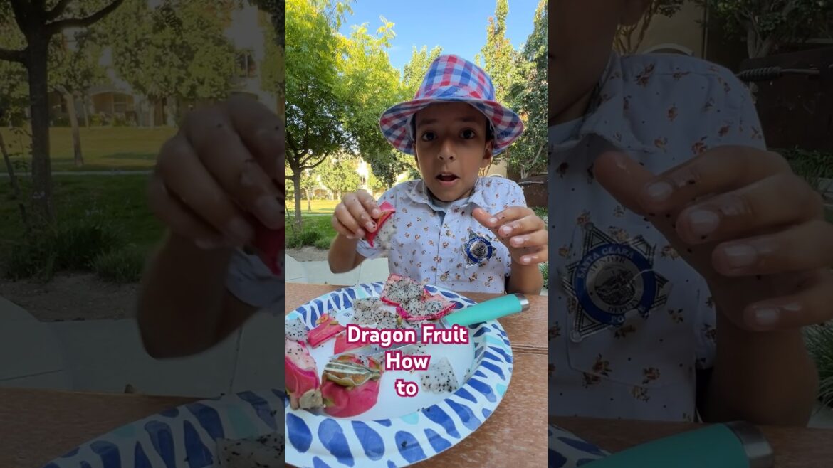 Secret Dragon Fruit Care Tips | How Many Bites For These Foods? #shots #aayanshmagicworld