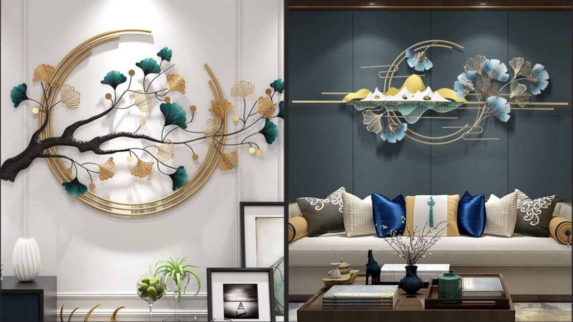 Modern Living Room Wall Decorating Ideas - Home Decorating Wallpaper Designs