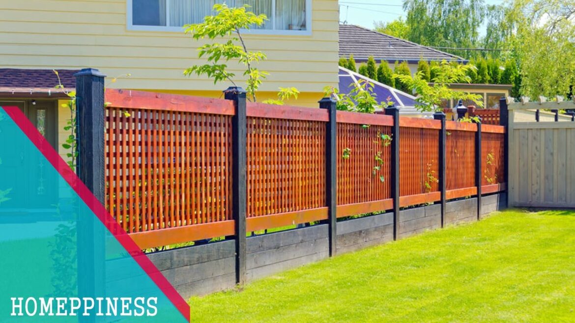 MODERN & FRESH! 25+ Modern Front Yard Fence Ideas