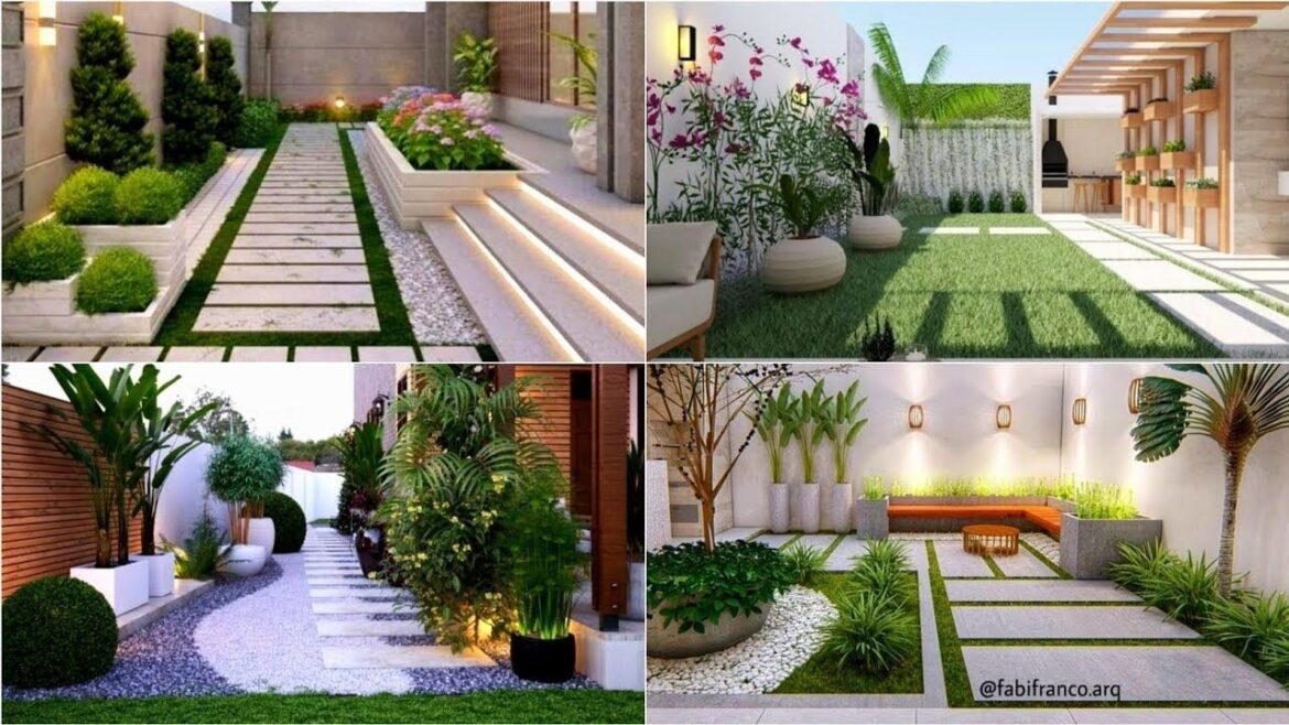 Garden Landscape design ideas | beautiful gardening ideas for home || YouTube video
