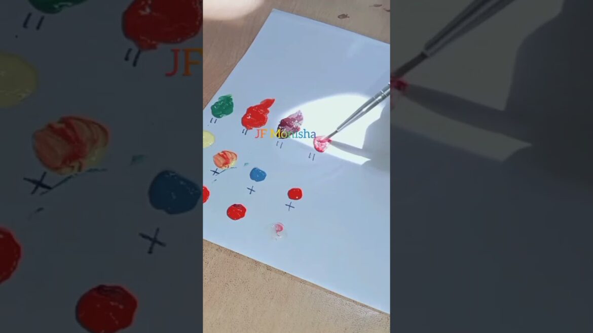 Color mixing #shorts #viral