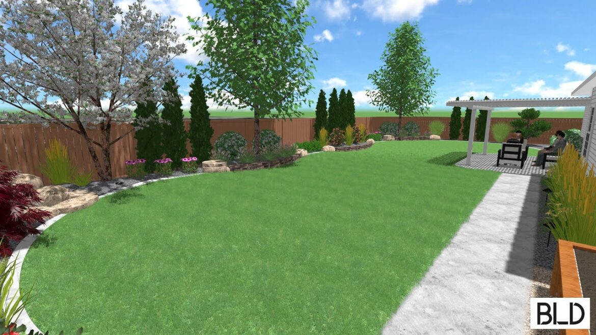 Eagle Backyard Landscape Design