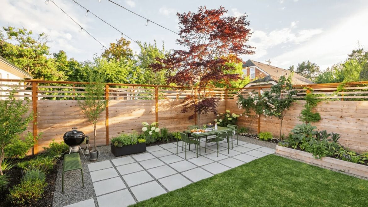 Home Front Yard Garden | Modern Patio Design| Landscaping Ideas 2023 P1