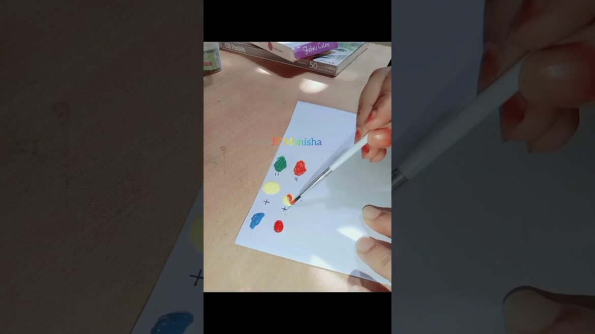 Color mixing #shorts #viral