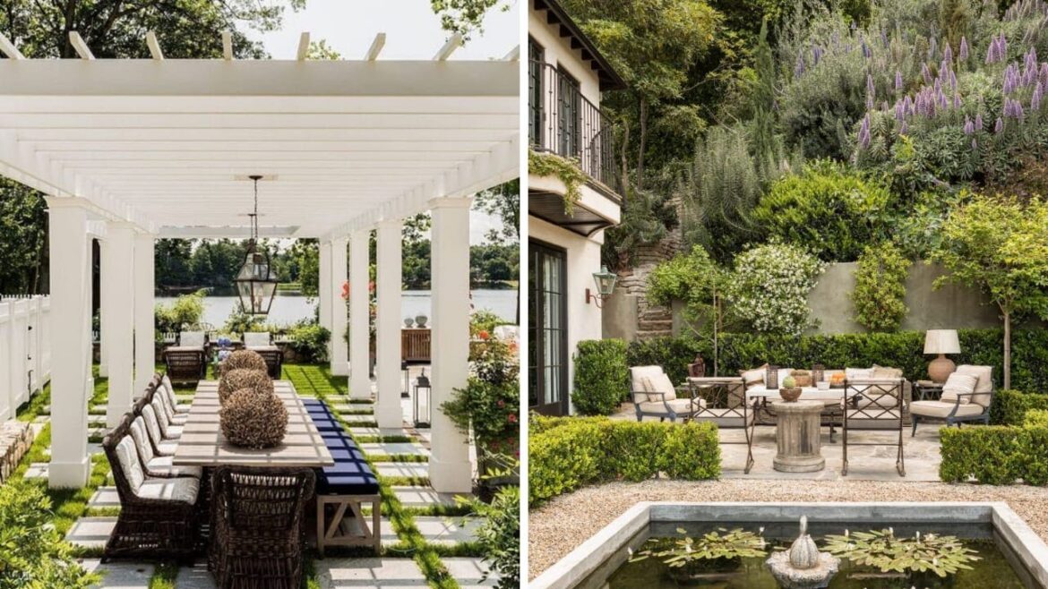 Top Modern Backyard Garden Decoration Ideas | Unique Home Garden Designs | Home Decoration