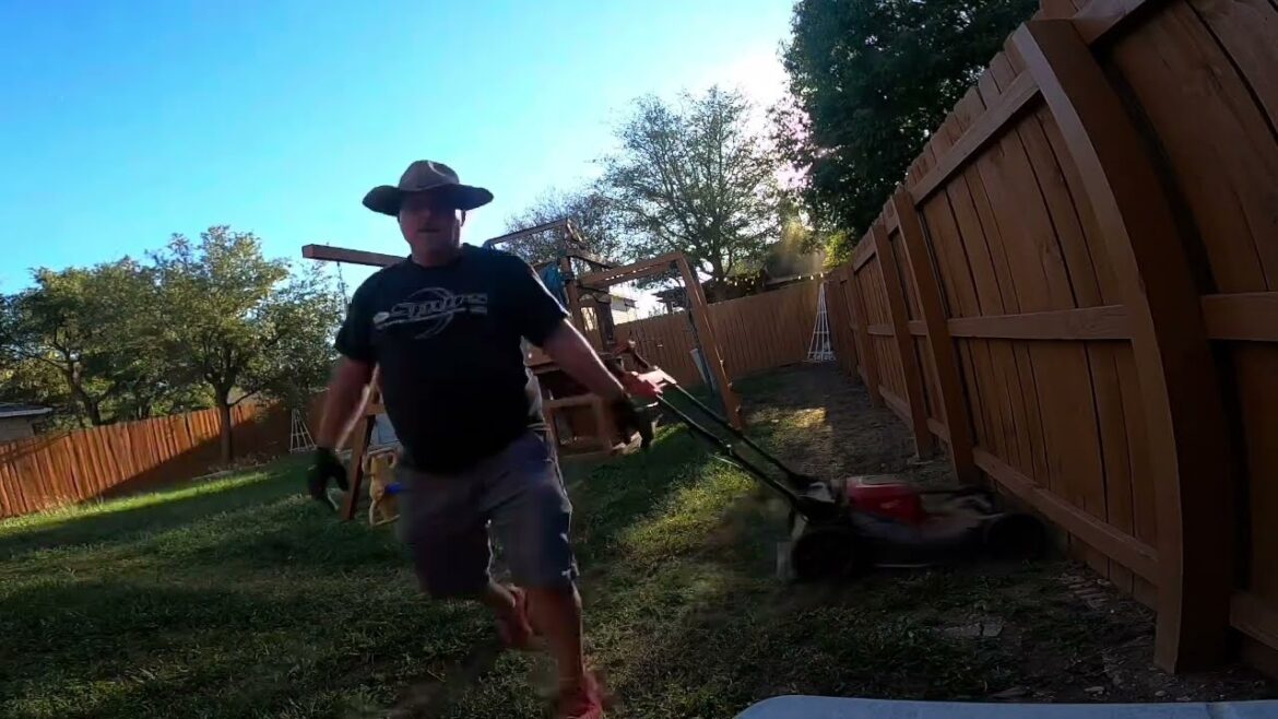 Overgrown Lawn Transformation using a Milwaukee M18 Fuel Mower & String Trimmer