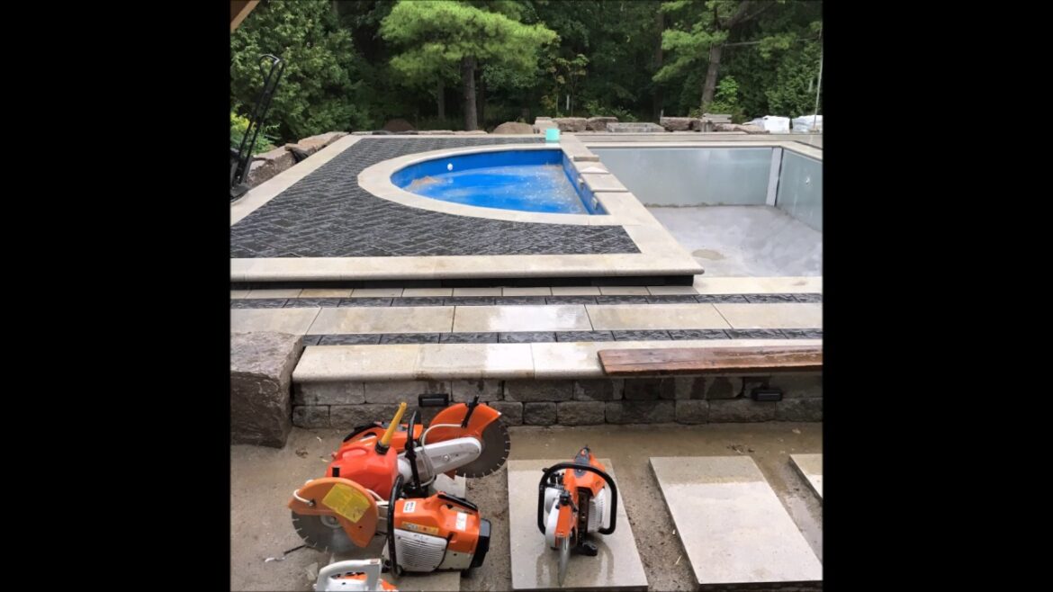 Backyard landscape project progress video