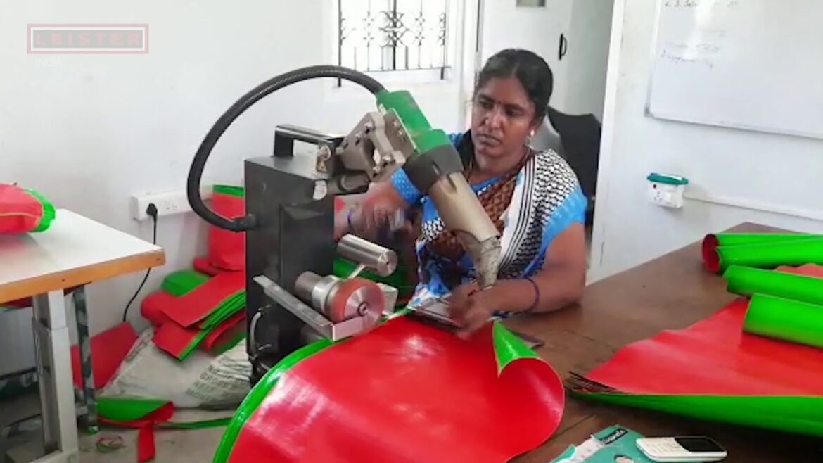 Manufacturing Grow Bags for gardening with Leister Hemtek-ST #Growbags #Gardening #PlasticWelding Manufacturing Grow Bags for gardening with Leister Hemtek-ST #Growbags #Gardening #PlasticWelding