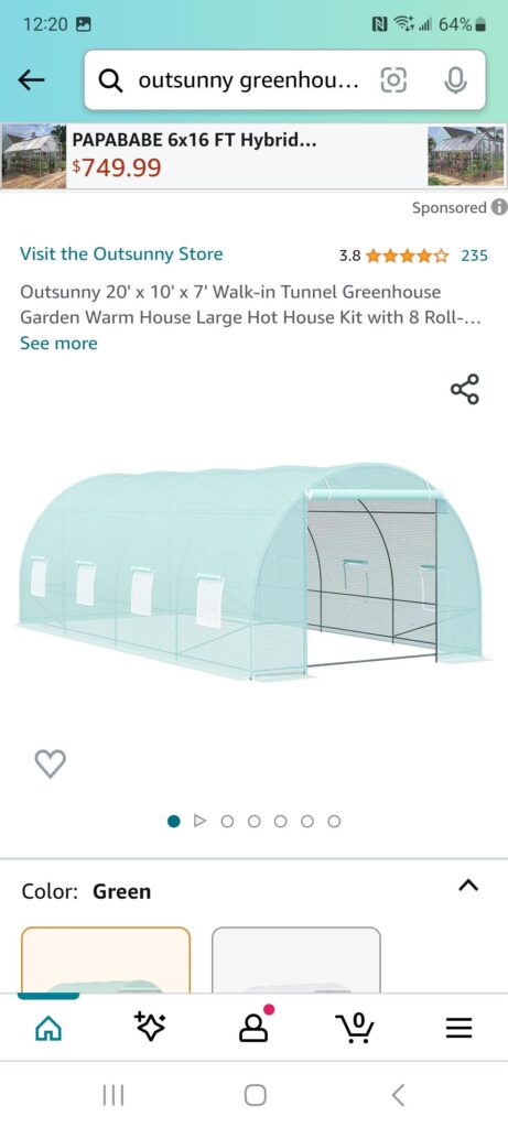 What other uses for this greenhouse?